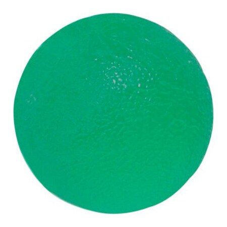 Fabrication Enterprises CanDo Gel Hand Exercise Ball, Small Circular, Green, Medium 10-1493